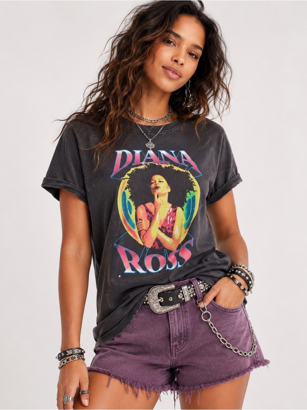 Diana Ross | 100% COTTON | Graphic Tee | Vintage Inspired | size S